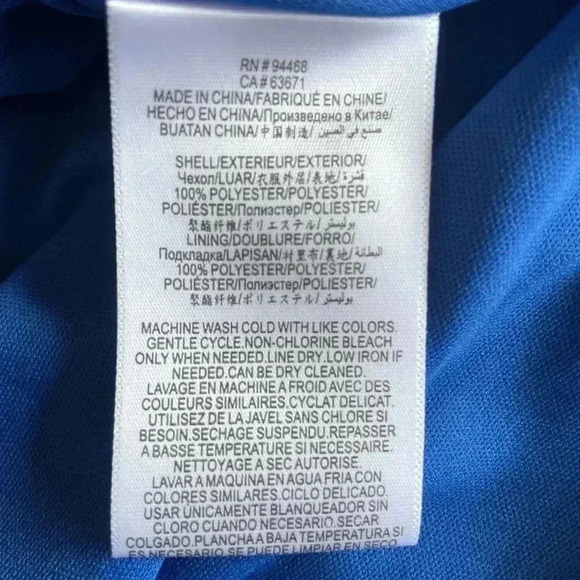 BCBGeneration Balloon-Sleeve Babydoll Dress  sz 14 - Picture 6 of 7